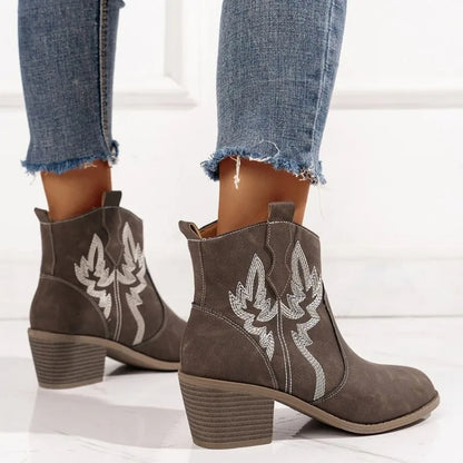 Botte Cowboy Roper - Charme Western (1)