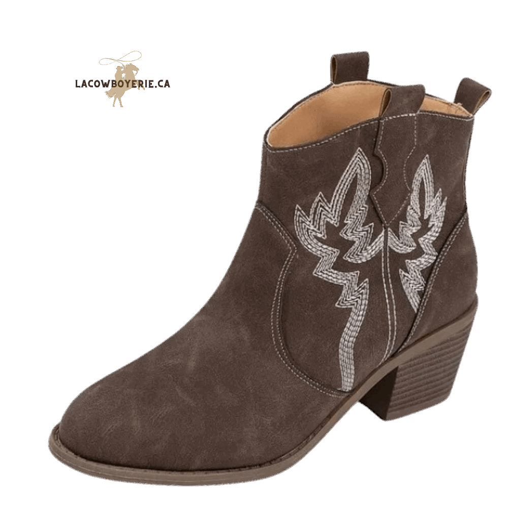 Botte Cowboy Roper - Charme Western (1)