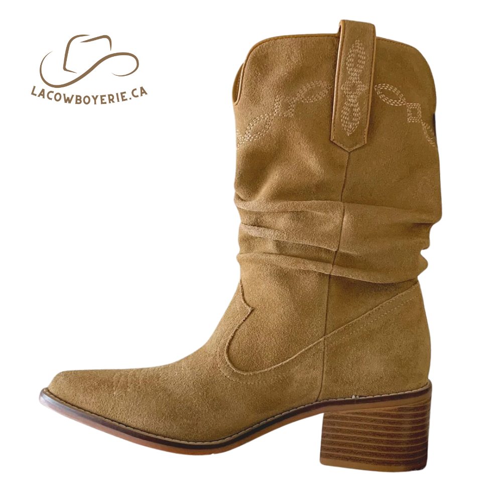 Roper Cowboy Boot - Saddle Crest