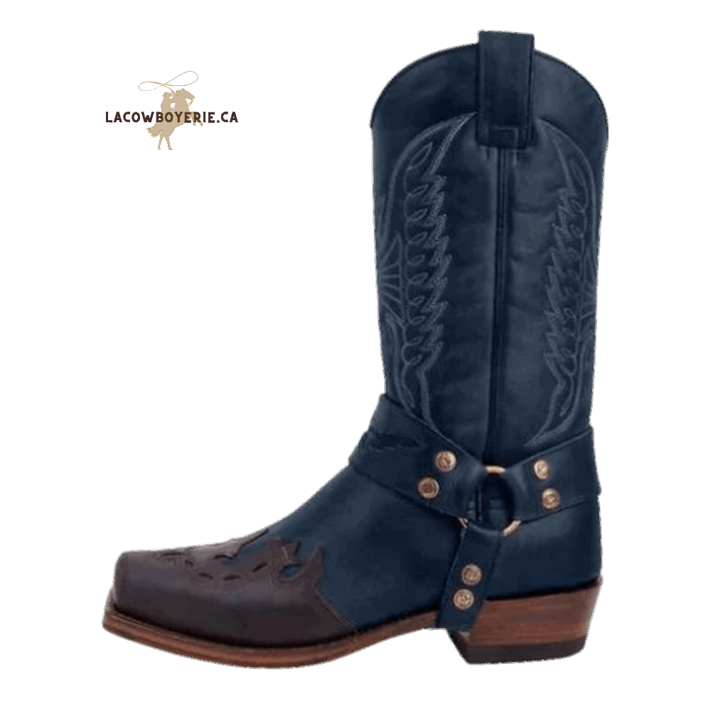 Botte Cowboy Western Old Fashions Bleu - LaCowboyerie.ca