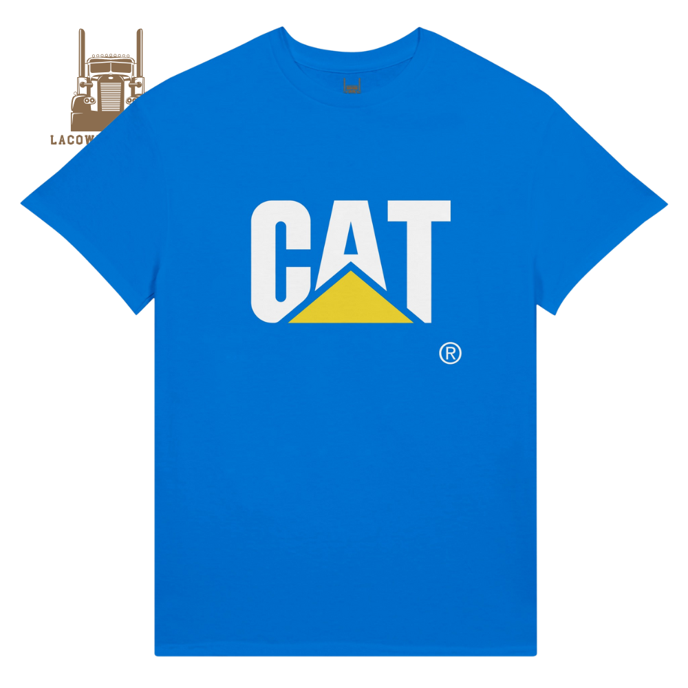 Caterpillar (CAT) t-shirt - Bleu Royal