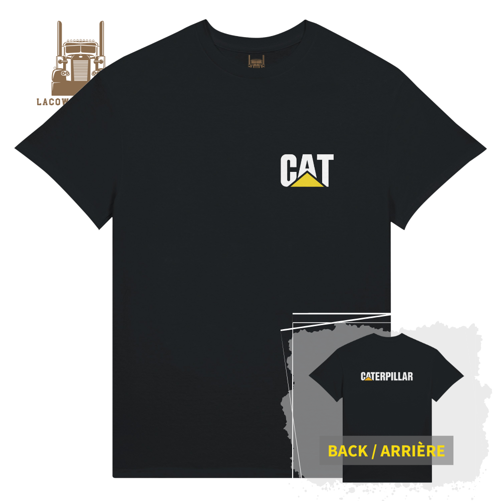 Caterpillar (CAT) t-shirt - Noir