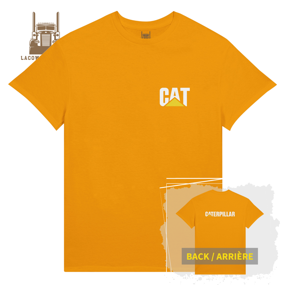 Caterpillar (CAT) t-shirt - Orange