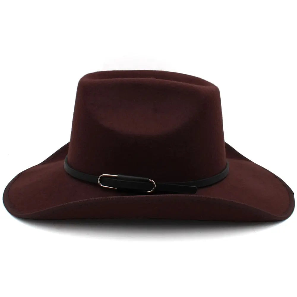 Chapeau Le Retro Wide Brim (Laine) - LaCowboyerie.ca