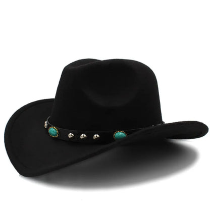 Chapeau Le Petit Cavalier (Enfants) - Noir | LaCowboyerie.ca