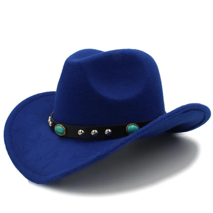 Chapeau Le Petit Cavalier (Enfants) - Bleu | LaCowboyerie.ca