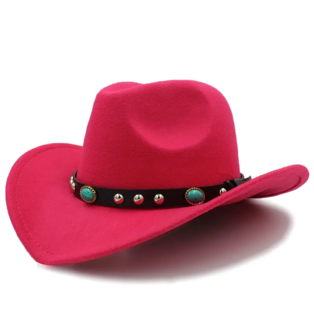 Chapeau Le Petit Cavalier (Enfants) - Rose | LaCowboyerie.ca