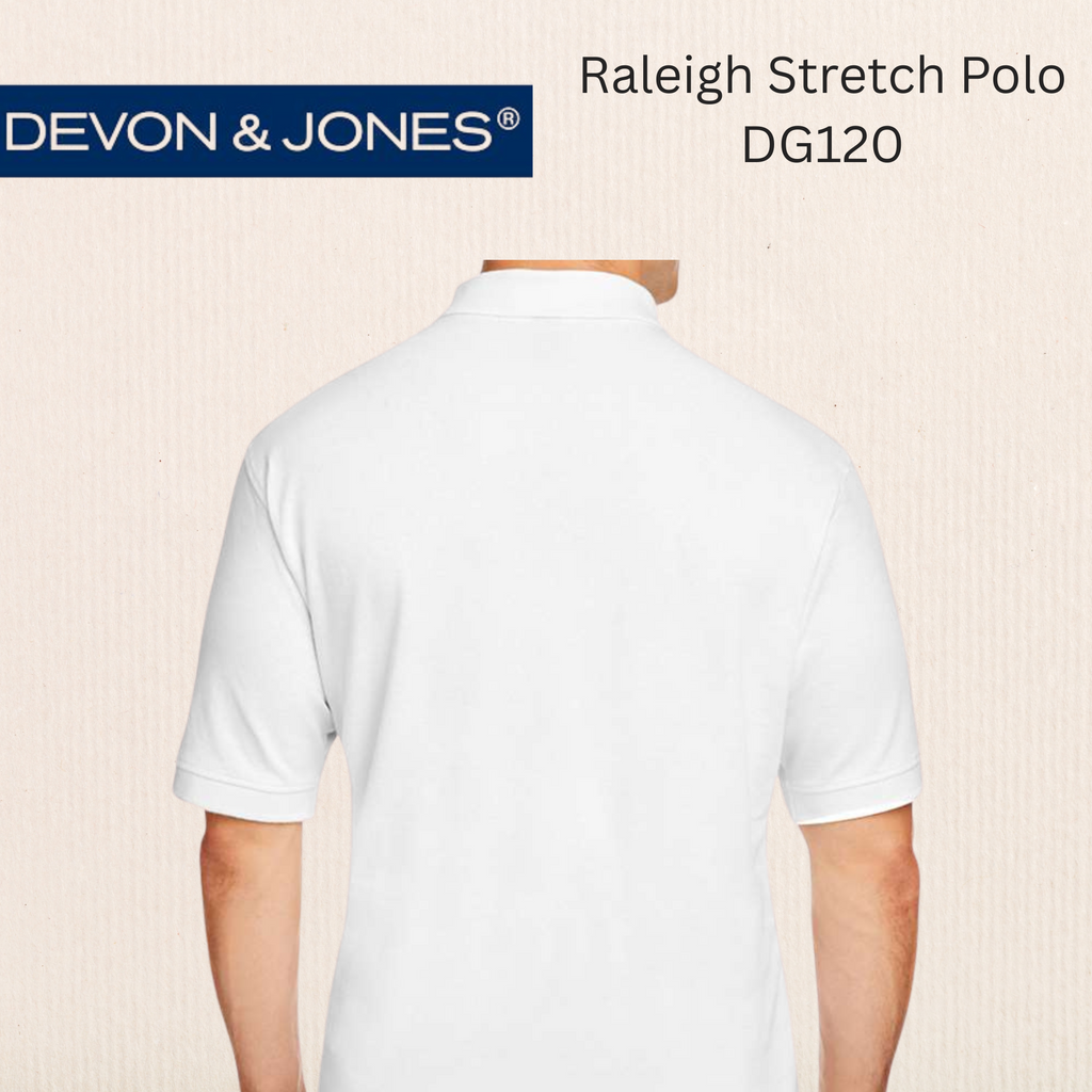 Devon & Jones - Men's Raleigh Stretch Polo - DG120