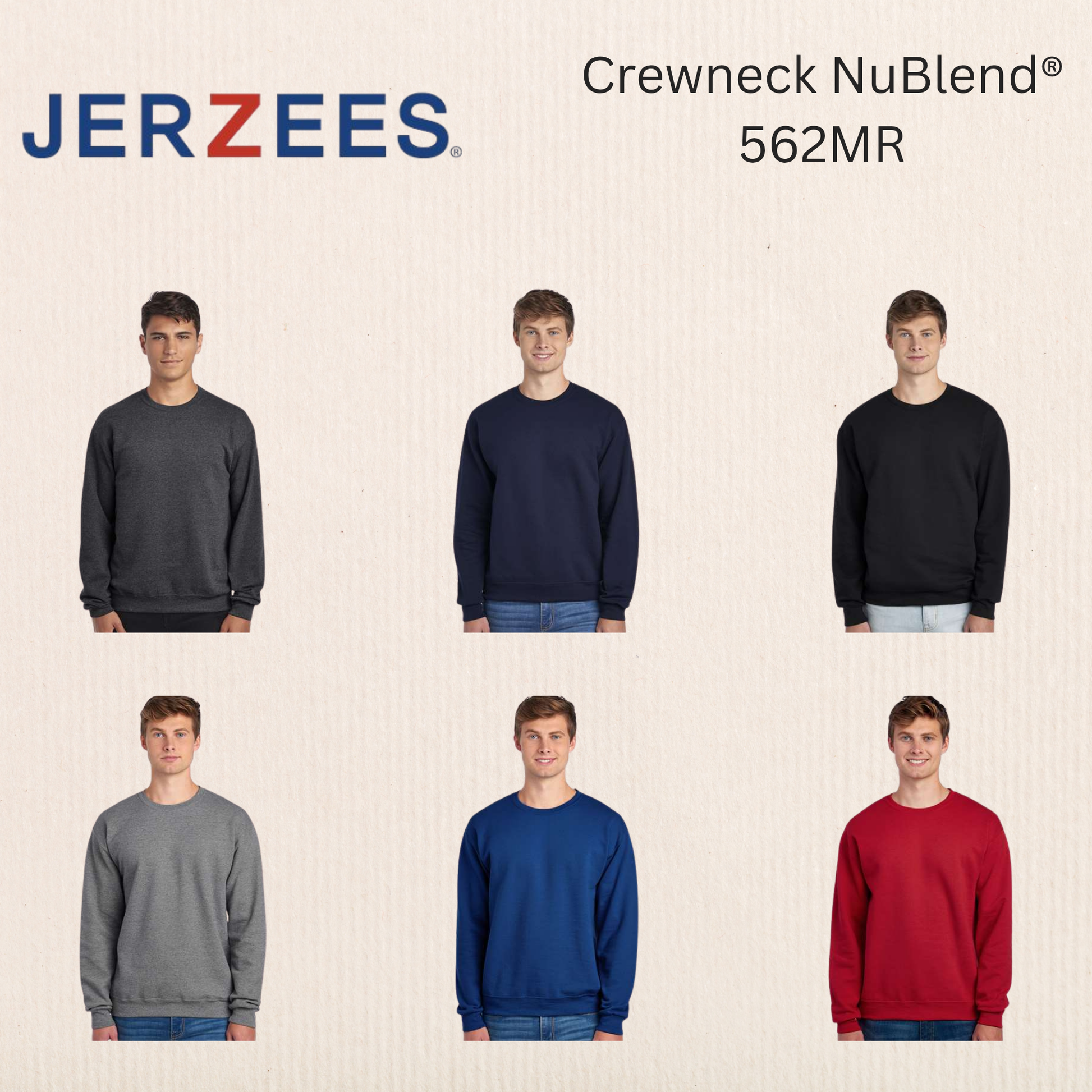 JERZEES - Crewneck NuBlend® - 562MR
