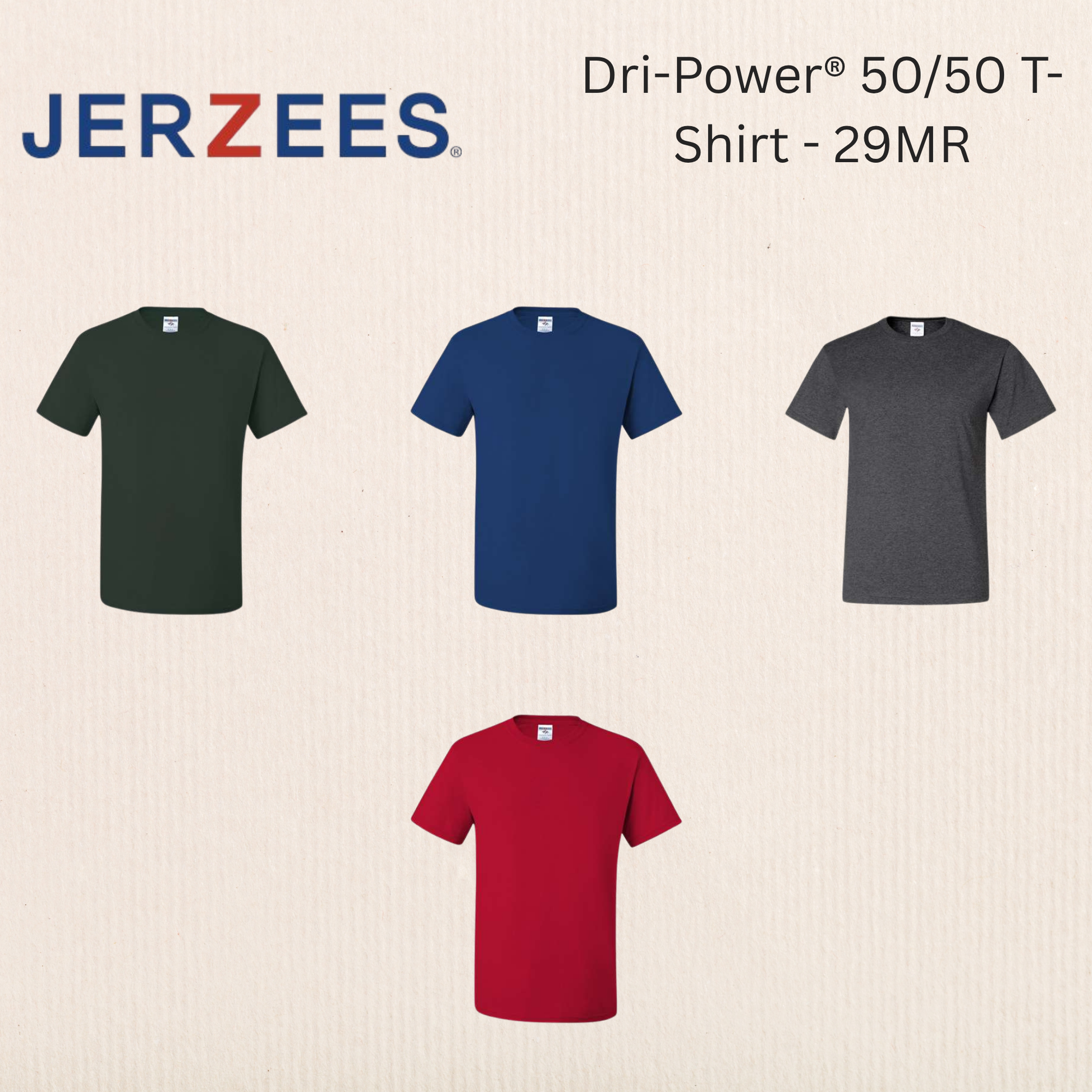 JERZEES - Dri-Power® 50/50 T-Shirt - 29MR (SE)