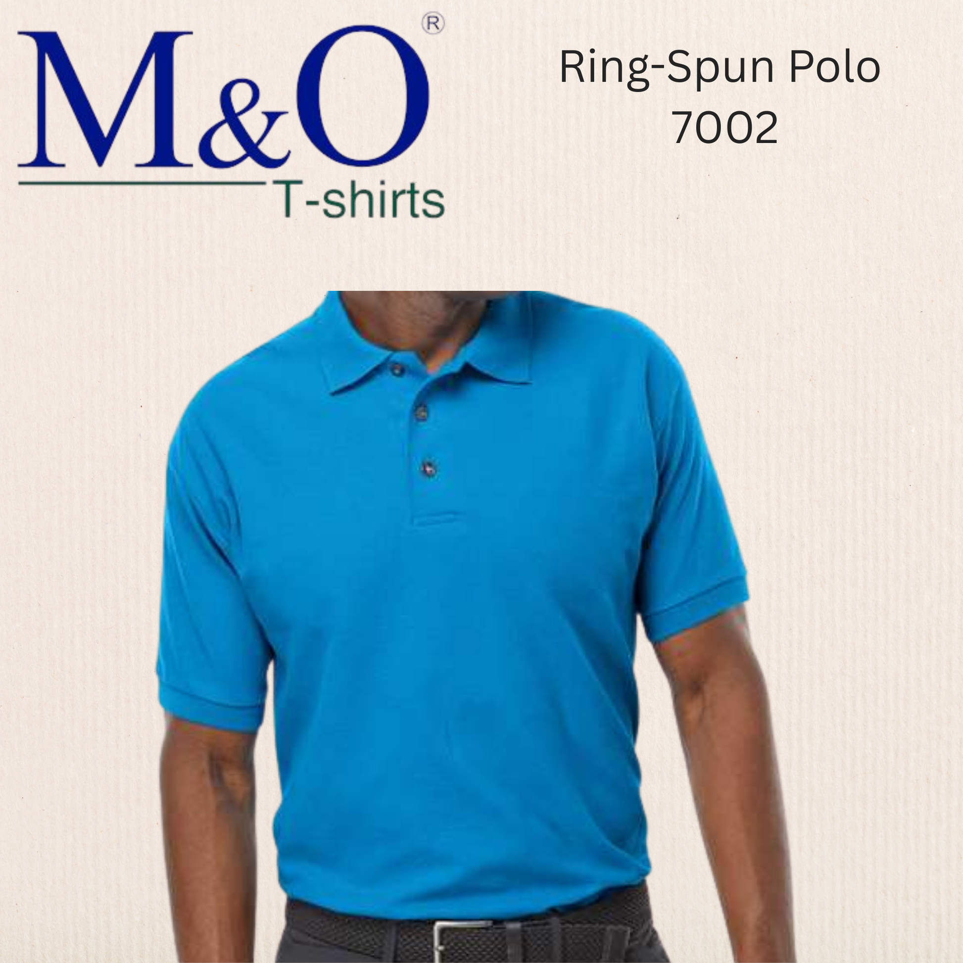 M&O - Ring-Spun Piqué Polo - 7002