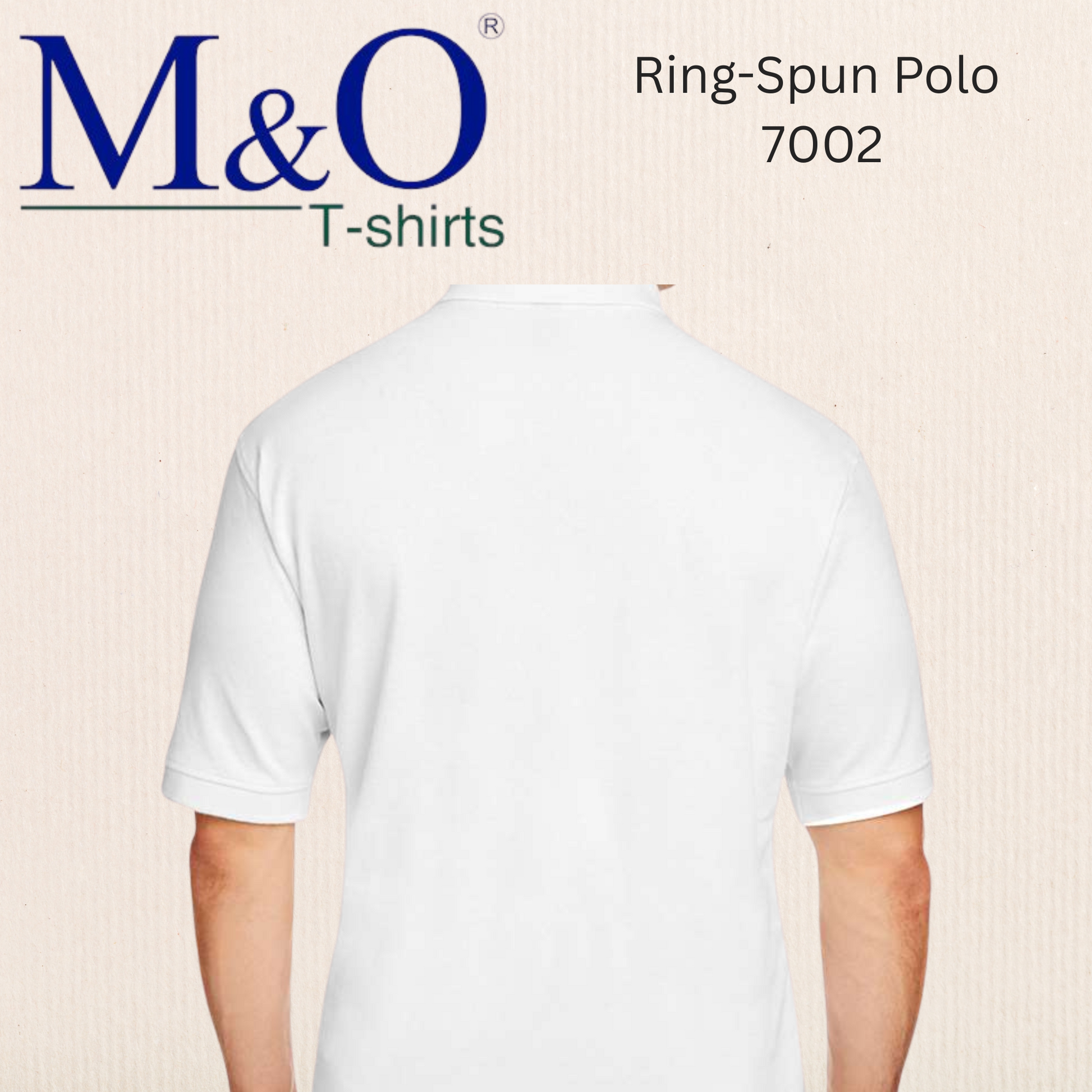 M&O - Ring-Spun Piqué Polo - 7002