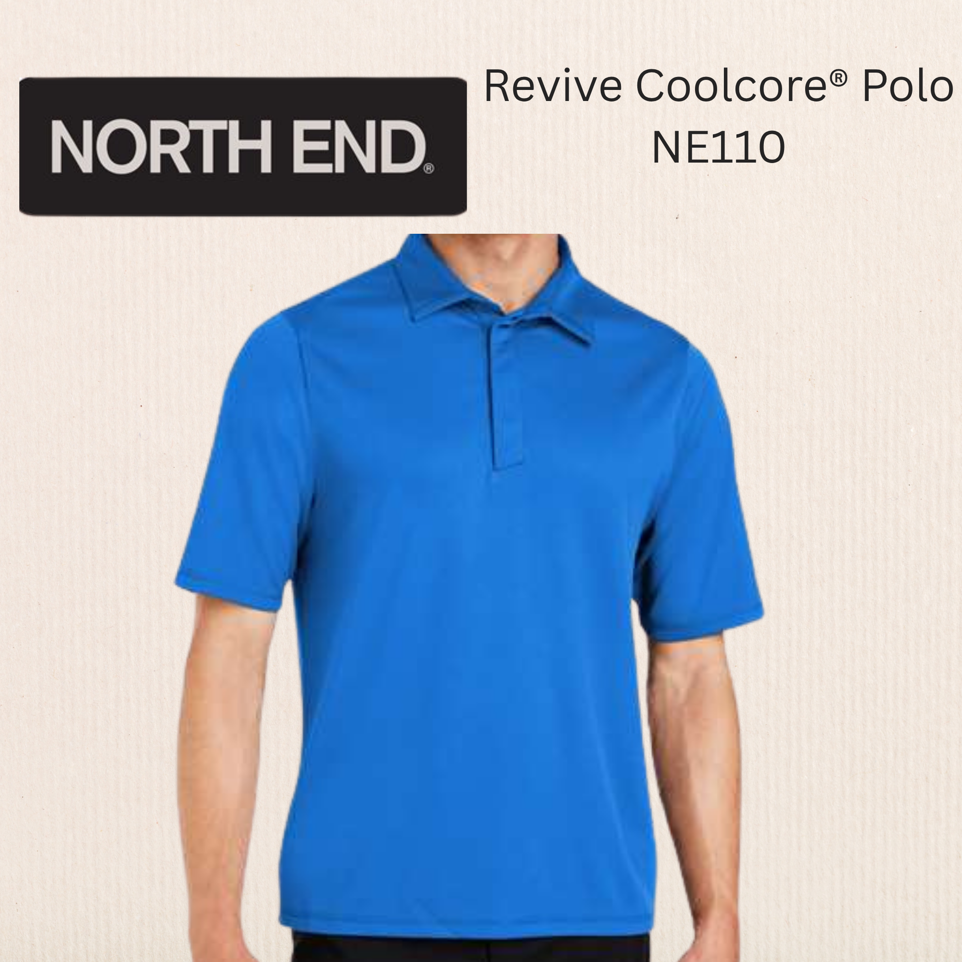 North End - Men's Revive Coolcore® Polo - NE110