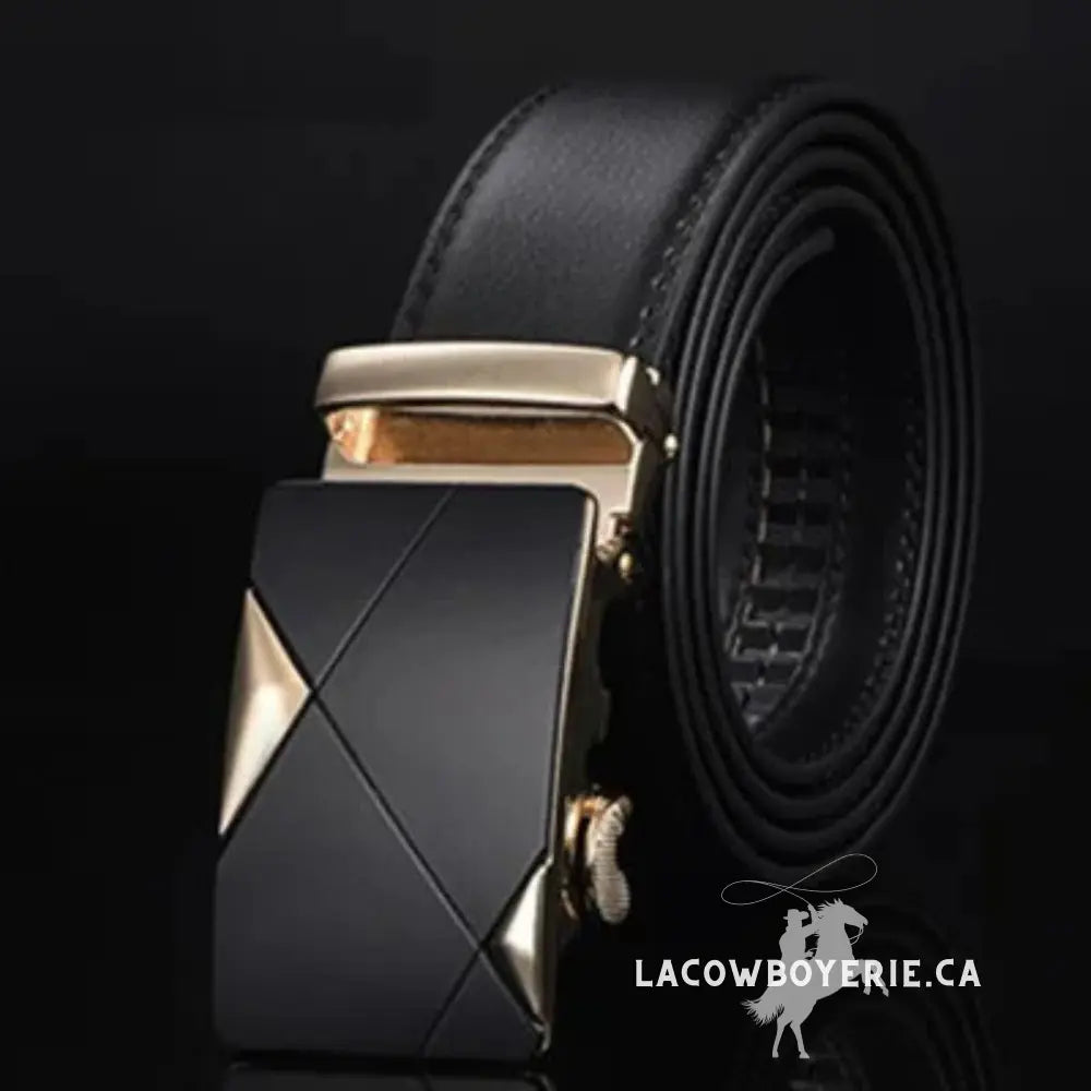 NOUVEAU Ceinture DWTS (Rail et bouton) - LaCowboyerie.ca